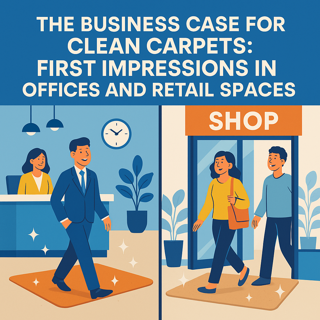 The Business Case for Clean Carpets: First Impressions in Offices and Retail Spaces